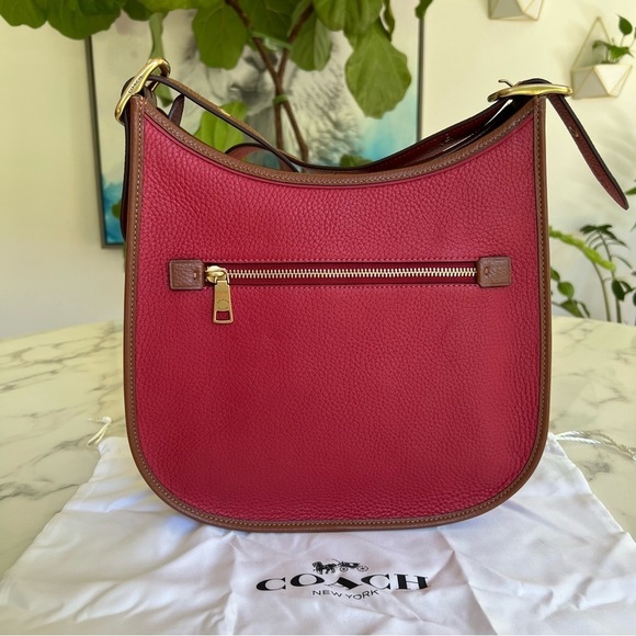 NWOT Coach 1941 Emery Crossbody Colorblock Red Apple Glovetanned Leather 688 - Picture 3 of 16